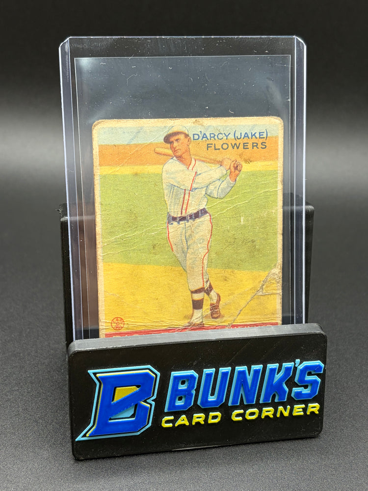 1933 Darcy Flowers Big League RC