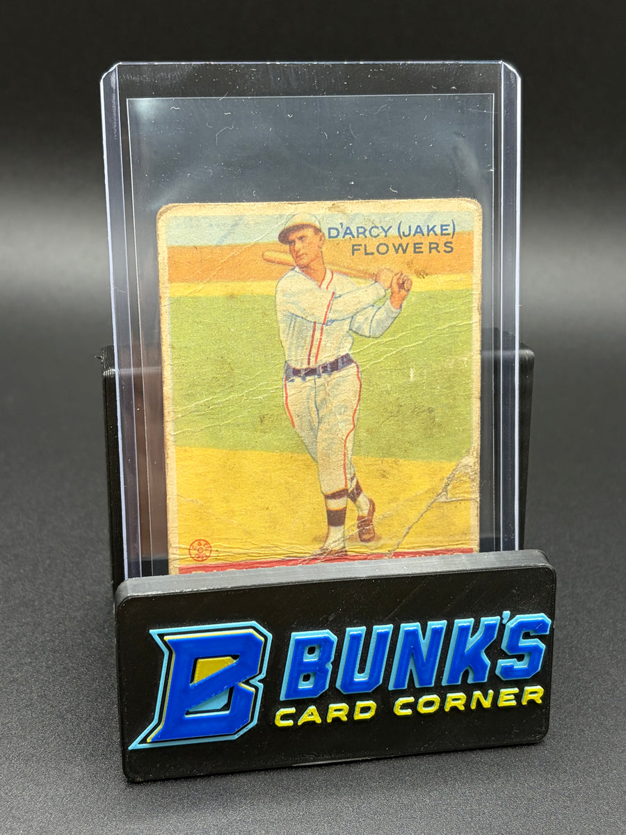 1933 Darcy Flowers Big League RC