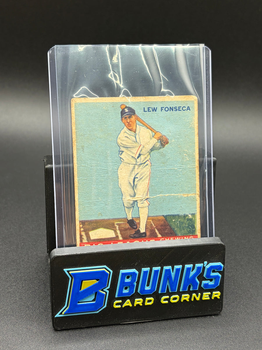 1933 Lew Fonseca Big League RC