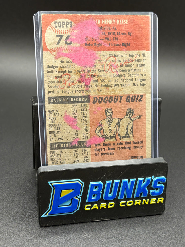 1953 Pee Wee Reese Topps