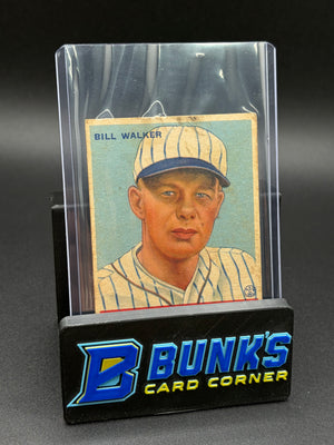 1933 Bill Walker Big League Goudey