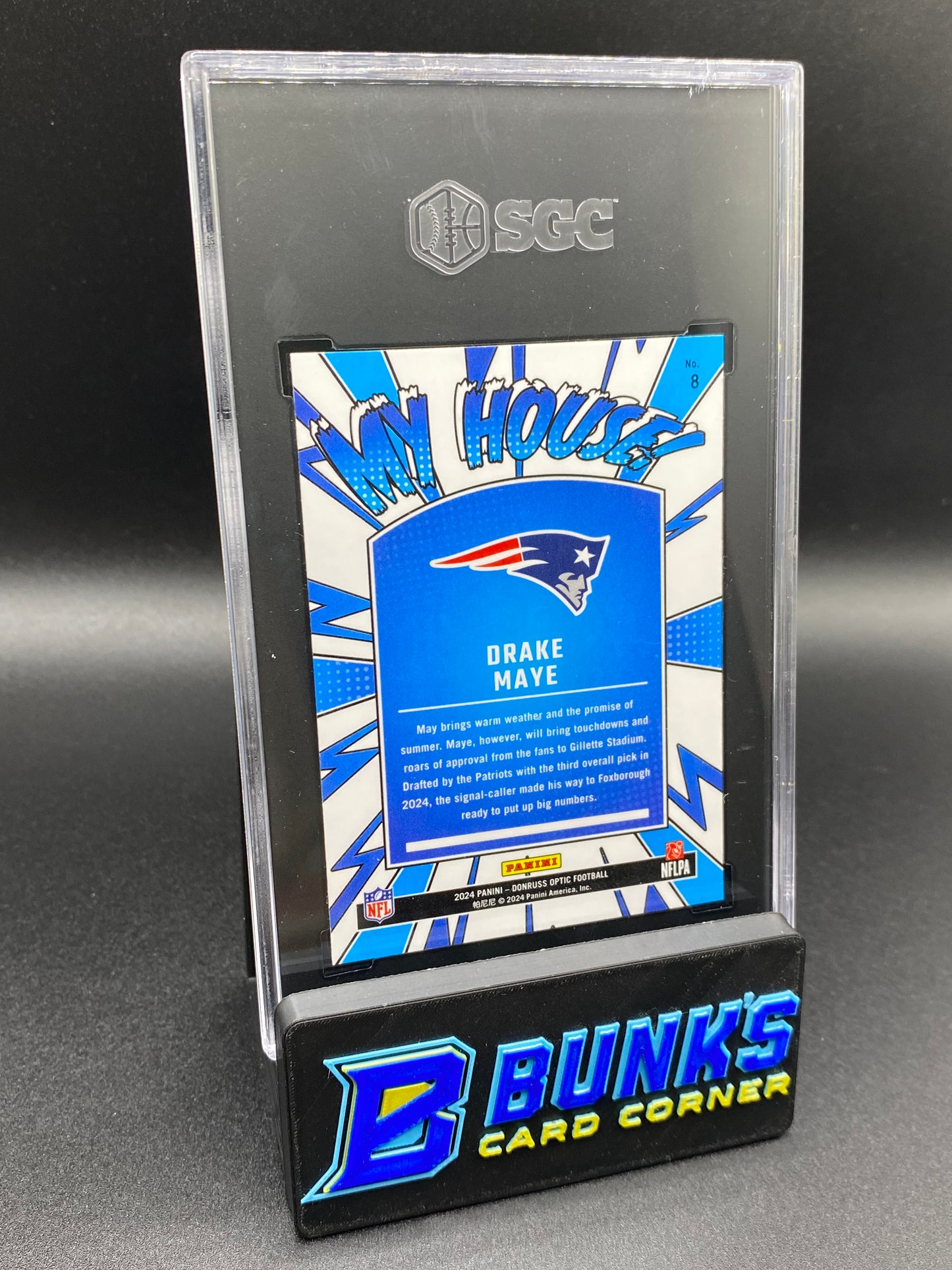 2024 Drake Maye My House! SGC 10