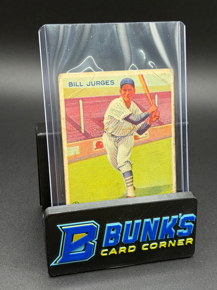 1933 Billy Jurges Big League Goudey