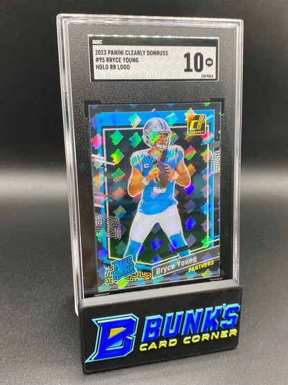 2023 Bryce Young Holo RR Logo SGC 10