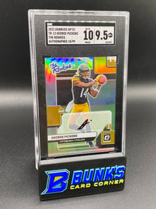 2022 George Pickens The Rookies Auto. 18/99 SGC 10/9.5