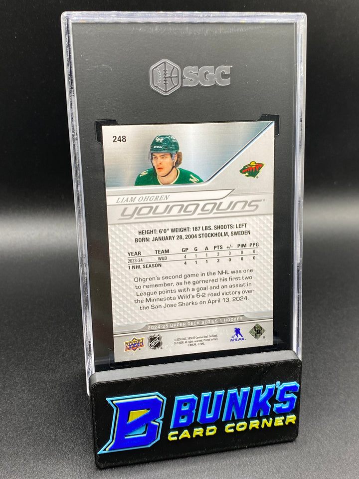 2024-25 Liam Ohgren SGC 9.5