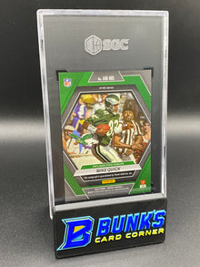 2023 Mike Quick Auto. Choice Red & Yellow Fusion Prizm SGC 9