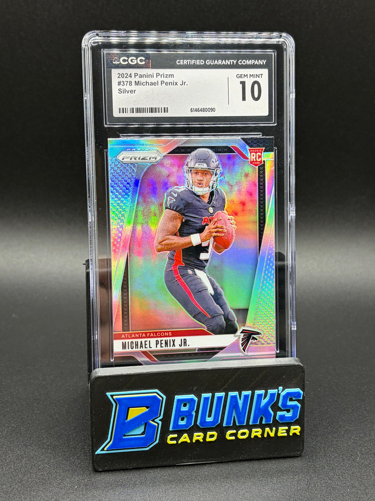 2024 Michael Penix Jr Silver Prizm CGC 10 RC