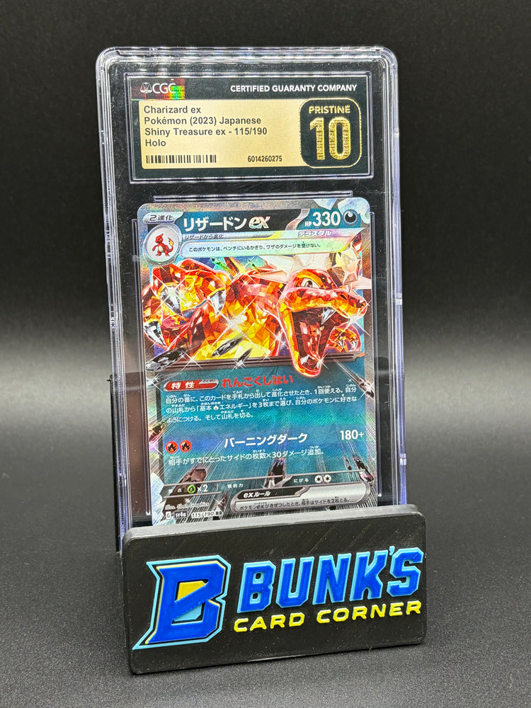 Charizard ex Holo CGC Pristine 10