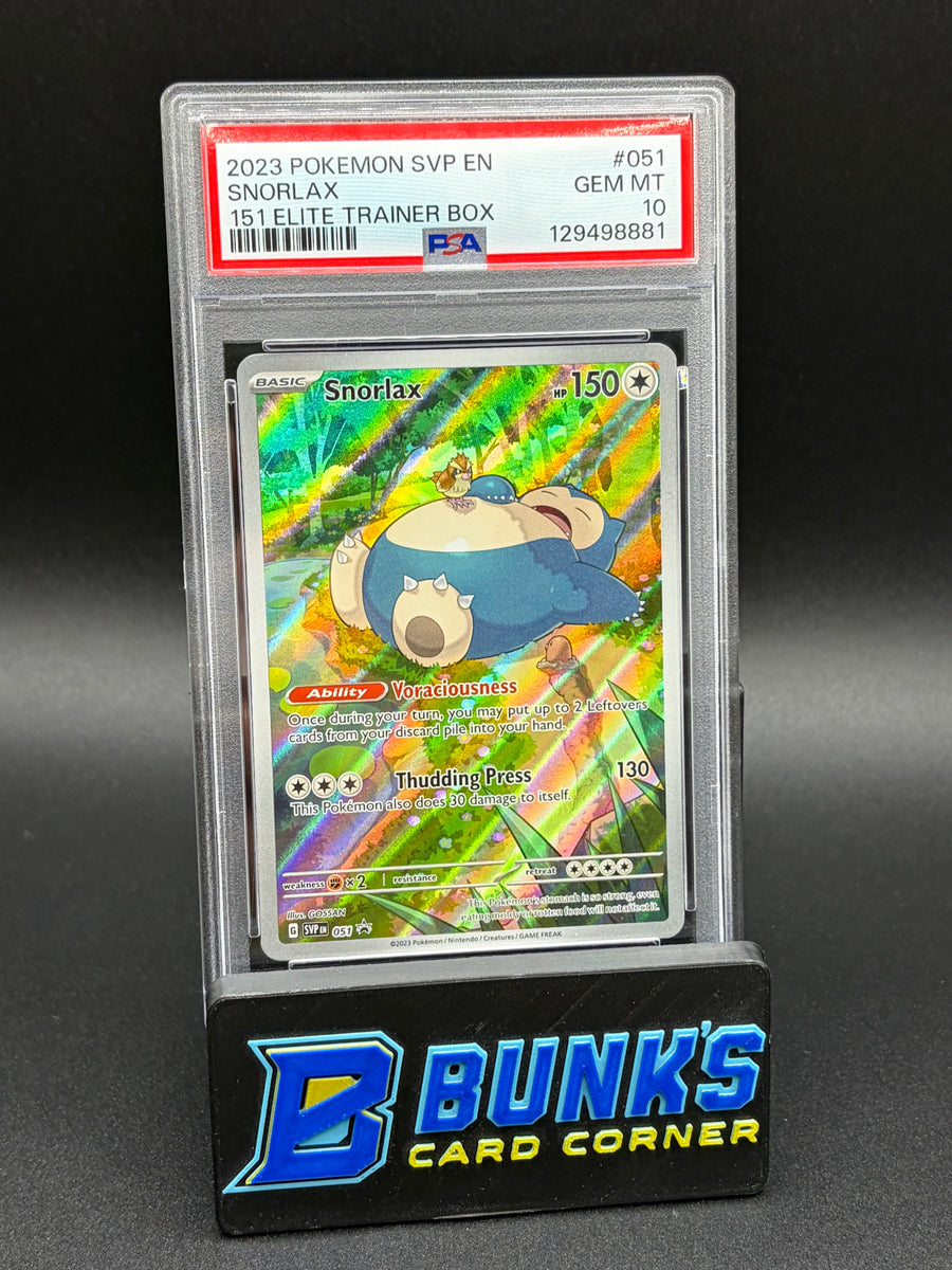 Snorlax Elite Trainer Box PSA 10