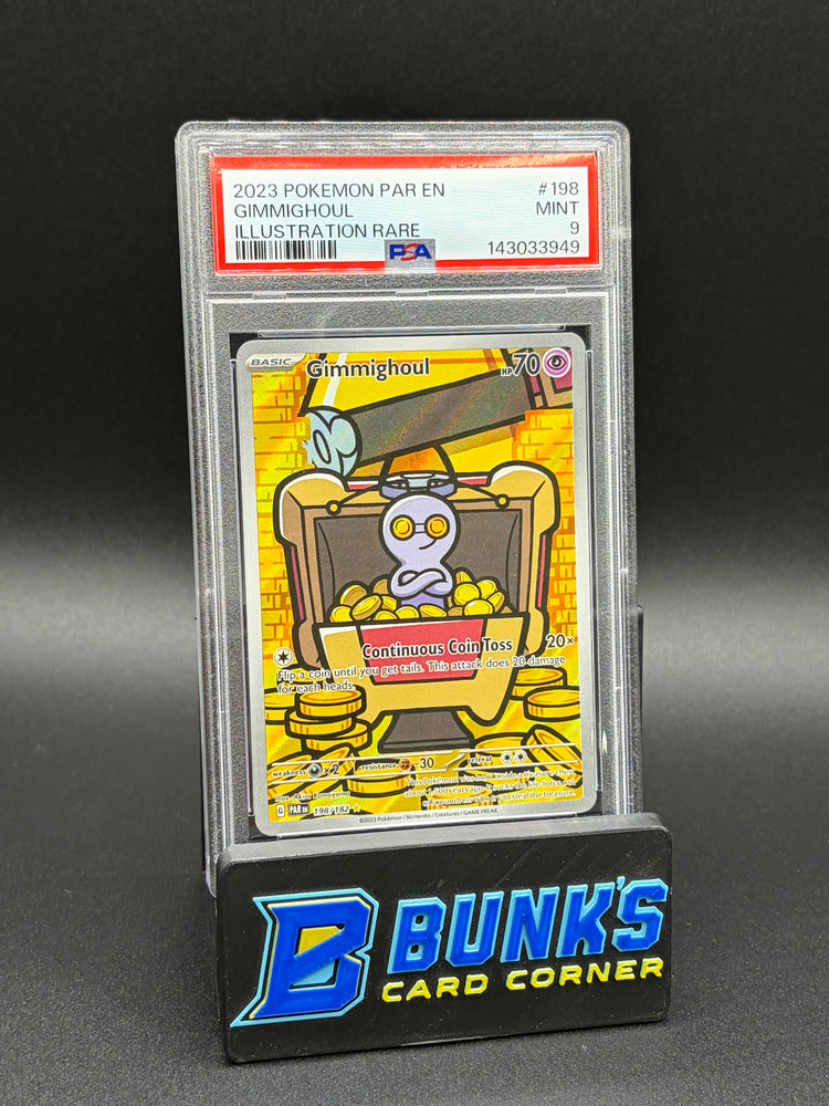 Gimmighoul Illustration Rare PSA 9