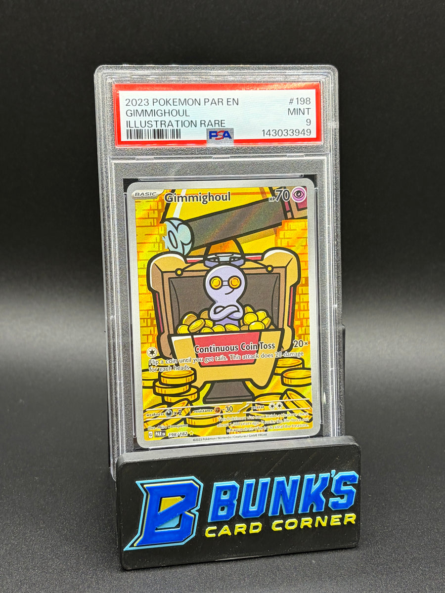 Gimmighoul Illustration Rare PSA 9