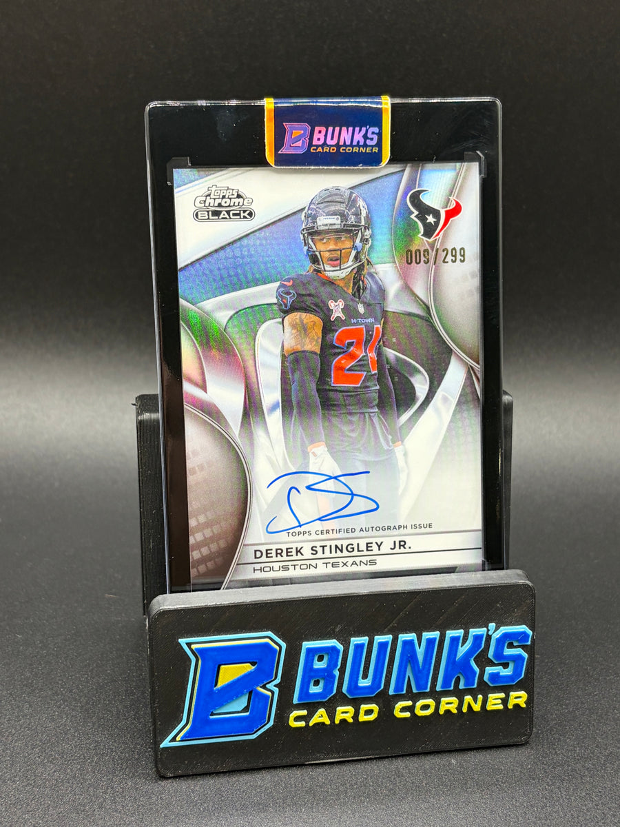 2025 Derek Stingley Jr Auto Chrome 9/299