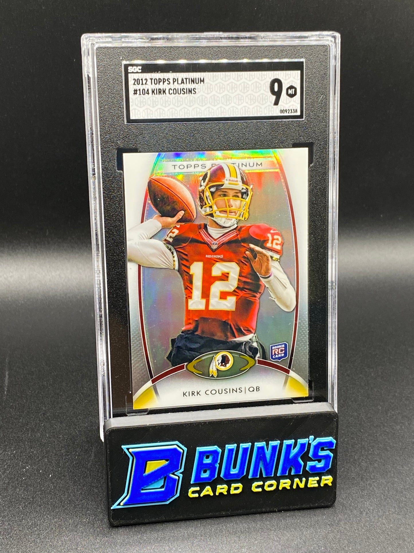 2012 Kirk Cousins SGC 9