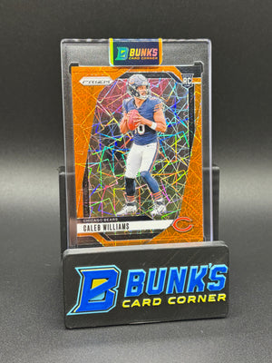 2024 Caleb Williams Prizm Orange RC