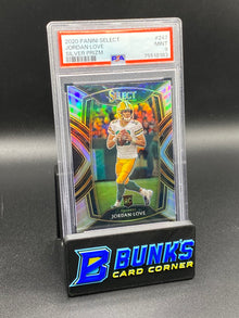 2020 Jordan Love Silver Prizm PSA 9
