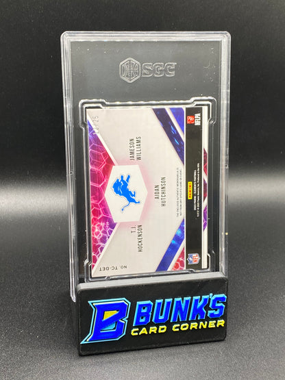 2022 Williams/Hutchinson/Hockenson Mat. 12/25 SGC 9