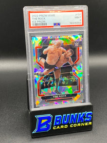 2022 The Rock Ice Prizm PSA 9