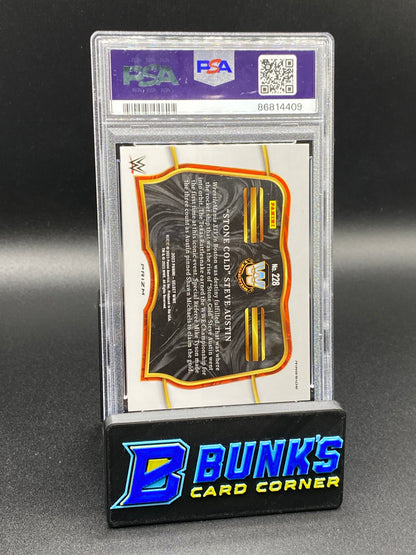 2023 Steve Austin Red And Blue PSA 10