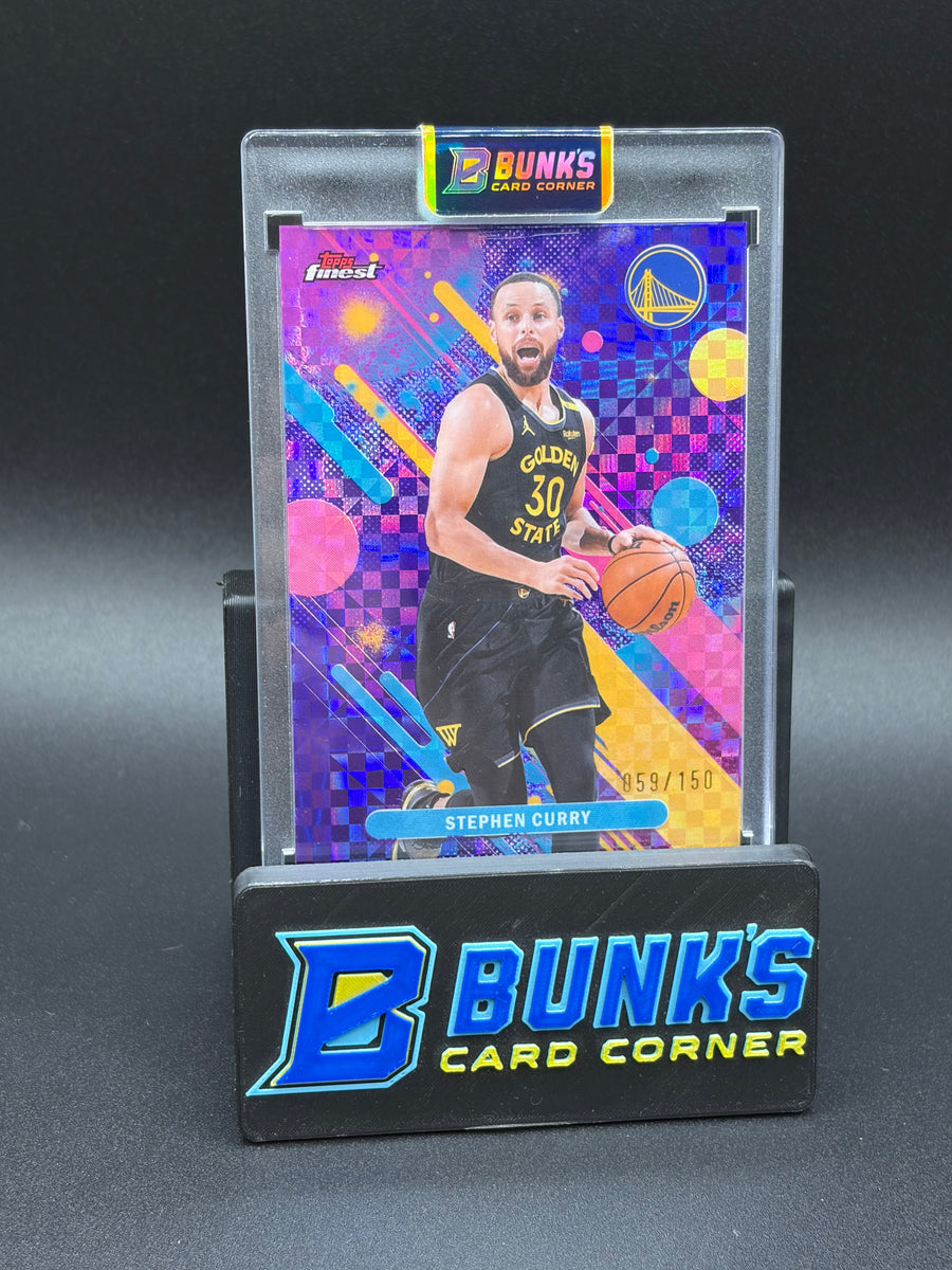 2026 Stephen Curry Topps XFractor Purple 59/150
