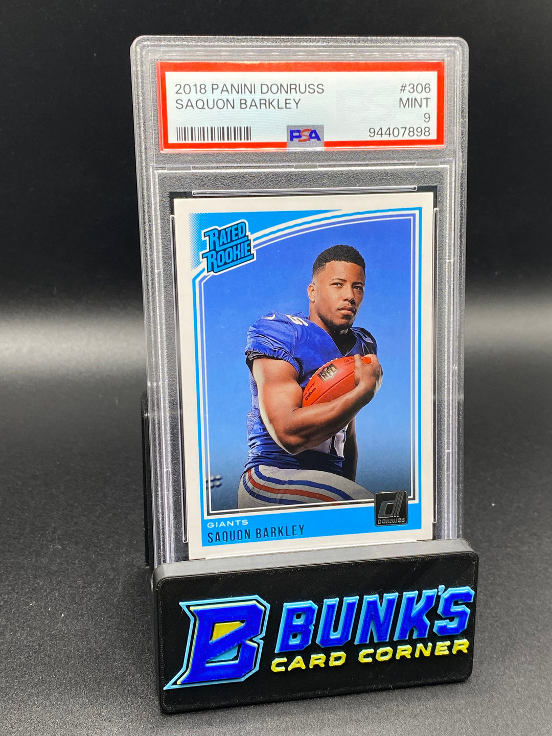2018 Saquon Barkley PSA 9