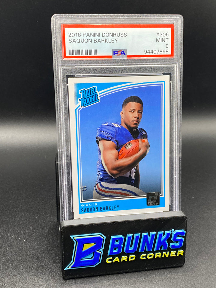 2018 Saquon Barkley PSA 9