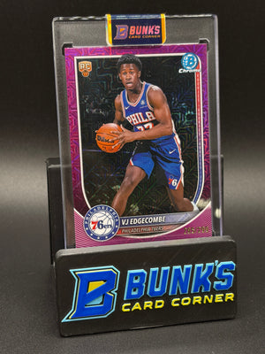 2025 VJ Edgecombe Topps Mojo Fuschia 285/299