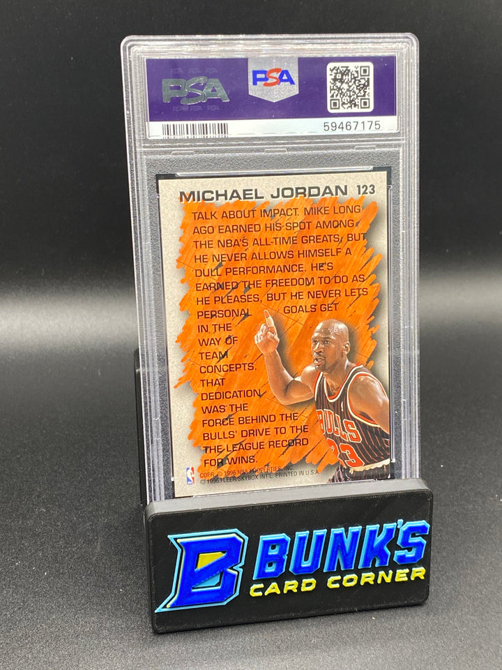 1996 Michael Jordan PSA 8