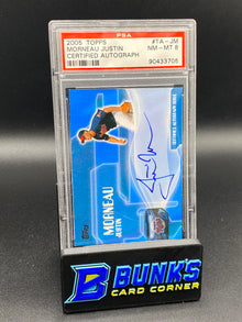 2005 Morneau Justin Certified Auto. PSA 8