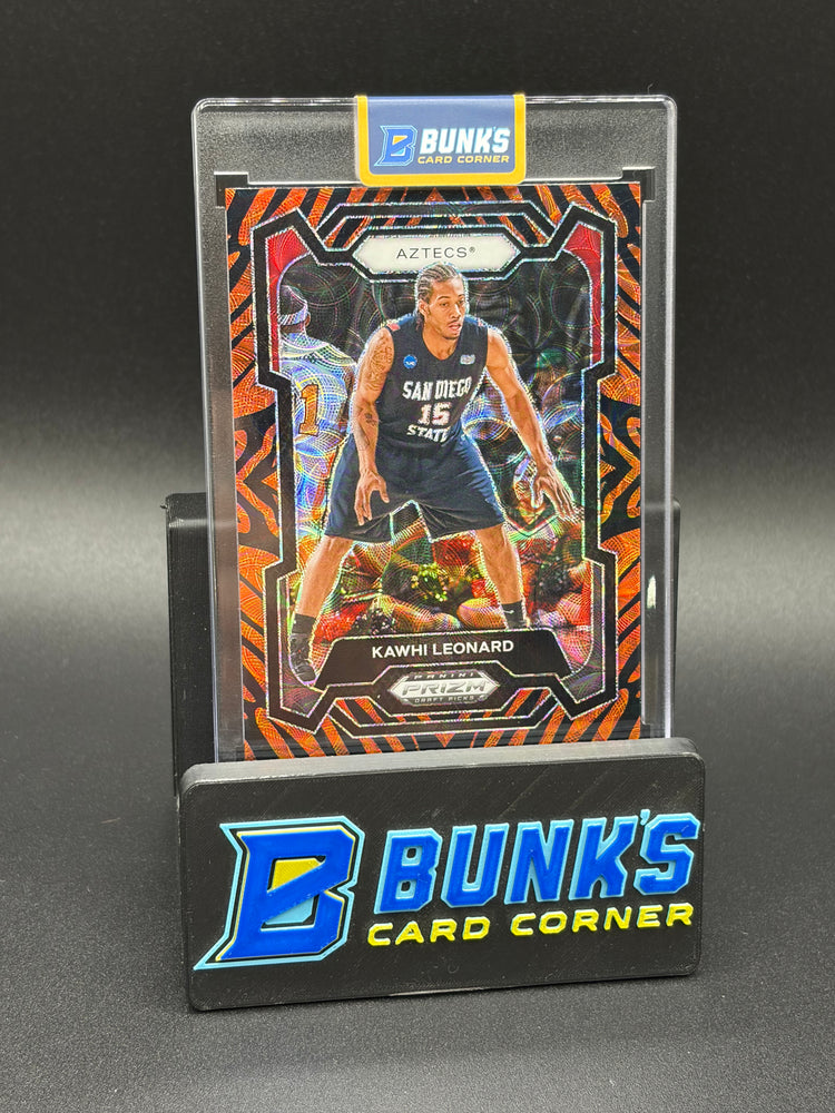 2024 Kawhi Leonard Prizm Draft Picks Tiger Print