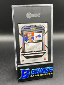 2022 Jim Kelly Black & Red Checker Prizm SGC 10
