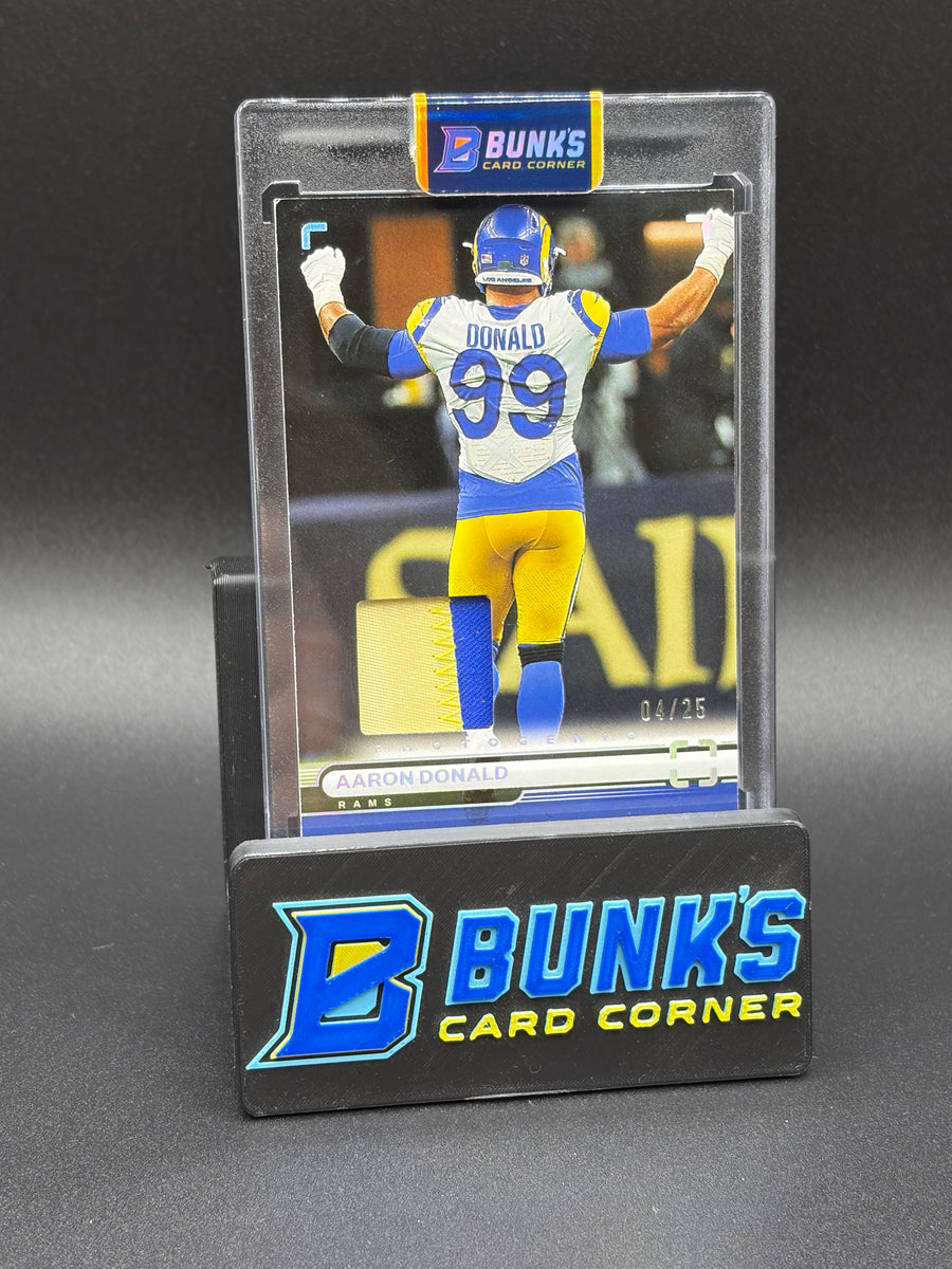 2022 Aaron Donald Chronicles Photogenic Panini 4/25