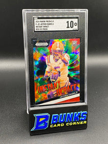 2024 Jayden Daniels Instant Impact Red Ice Prizm SGC 10