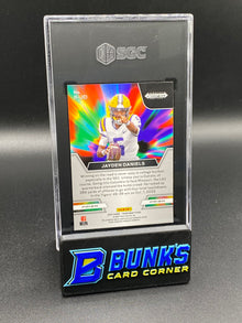 2024 Jayden Daniels Instant Impact Red Ice Prizm SGC 10