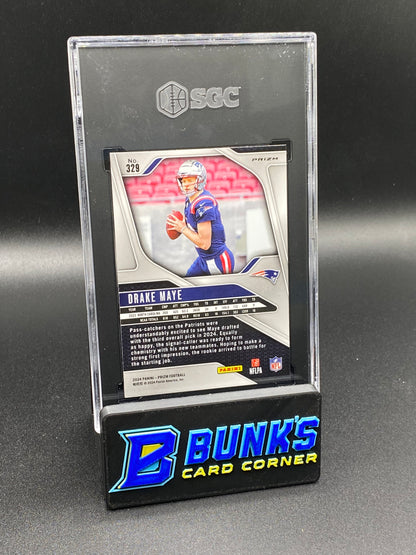 2024 Drake Maye Lazer Prizm SGC 9