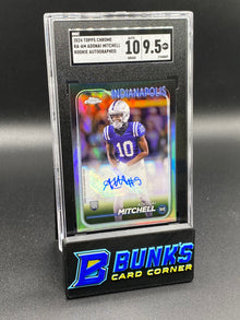 2024 Adonai Mitchell Rookie Auto. SGC 10/9.5