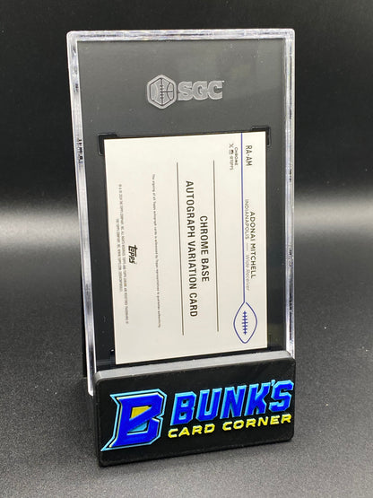 2024 Adonai Mitchell Rookie Auto. SGC 10/9.5