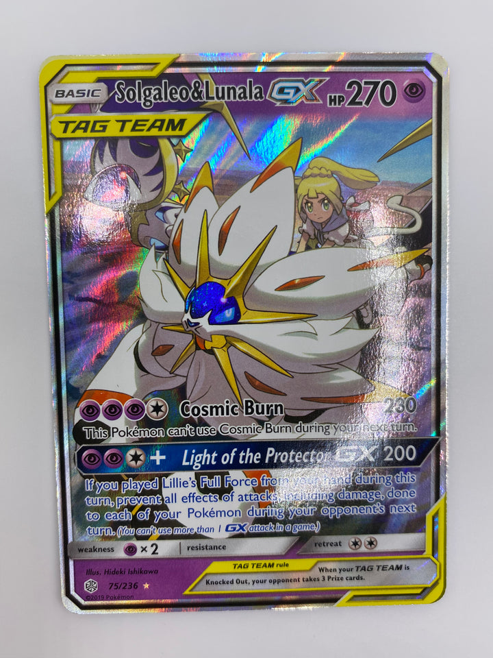 Solgaleo & Lunala Gx Tag Team Cosmic Eclipse LP