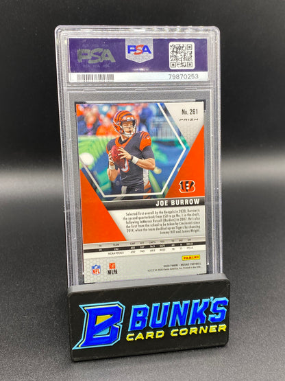 2020 Joe Burrow Camo Pink PSA 10