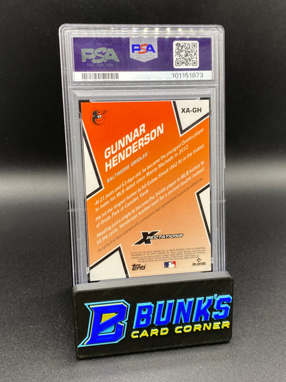 2023 Gunnar Henderson Auto. PSA 8