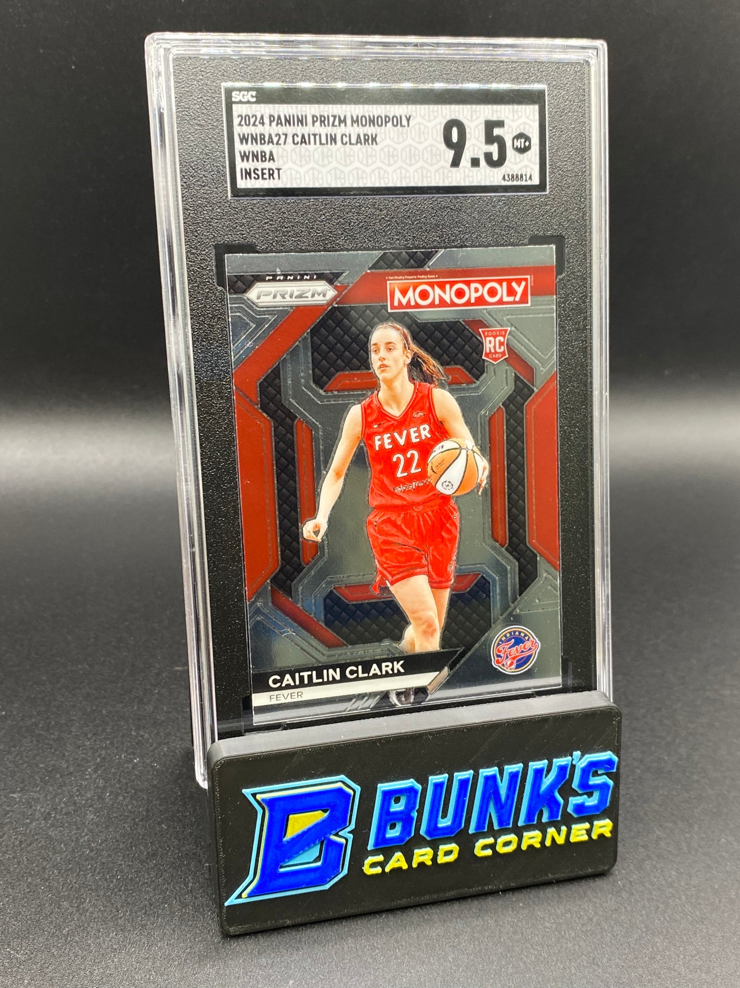 2024 Caitlin Clark WNBA Insert SGC 9.5