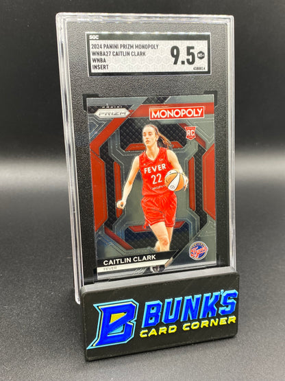 2024 Caitlin Clark WNBA Insert SGC 9.5