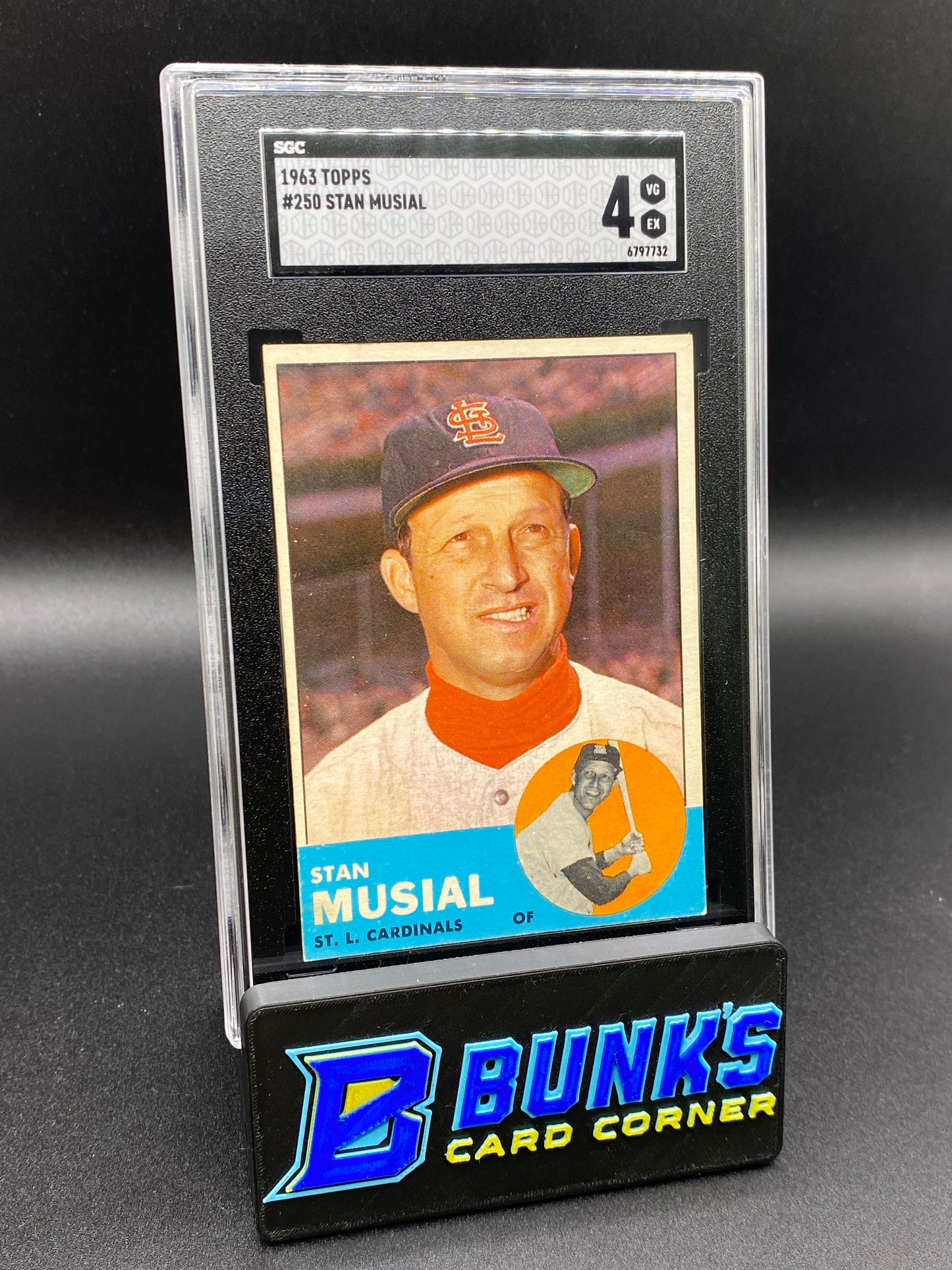 1963 Stan Musial SGC 4