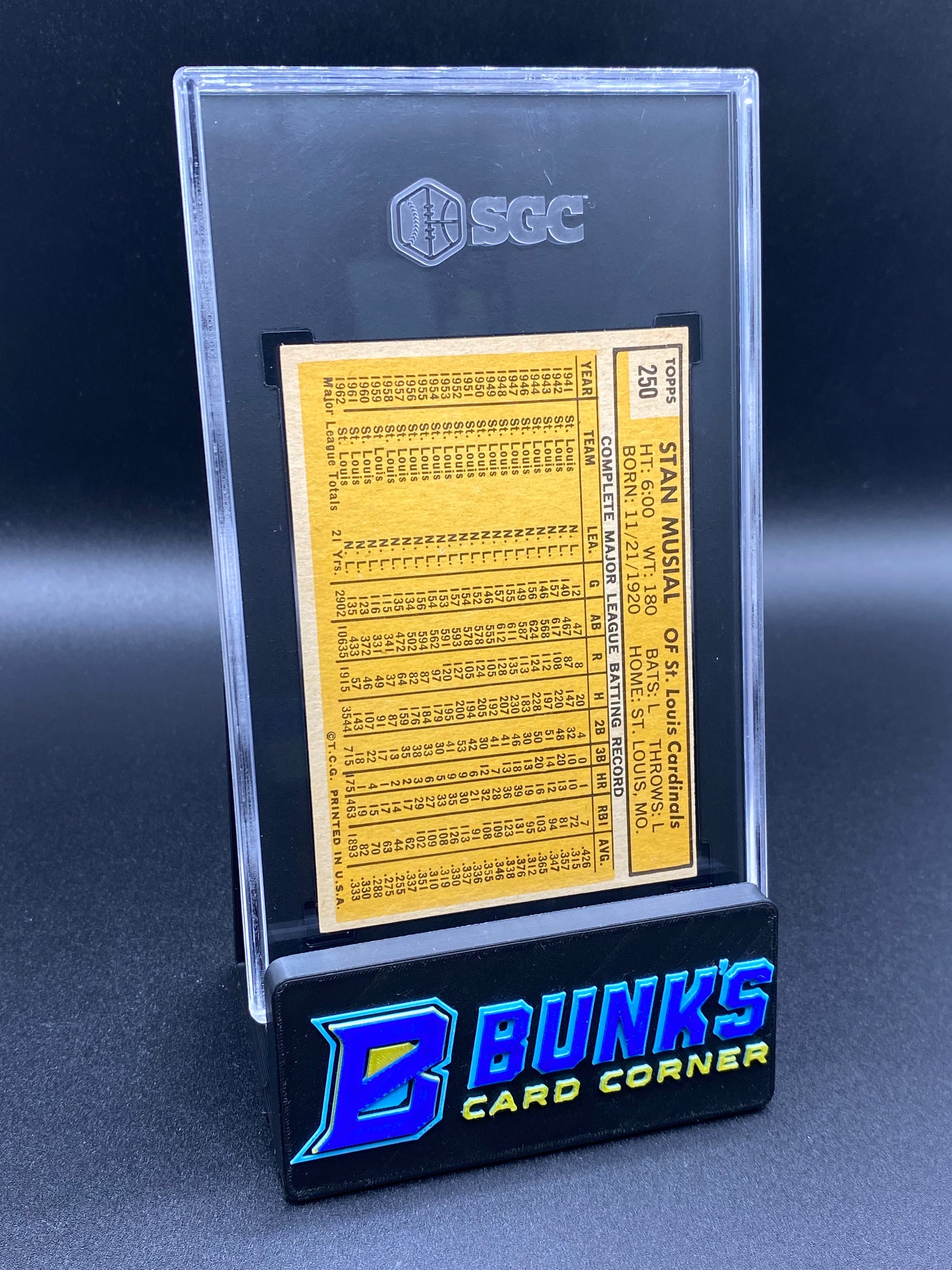 1963 Stan Musial SGC 4