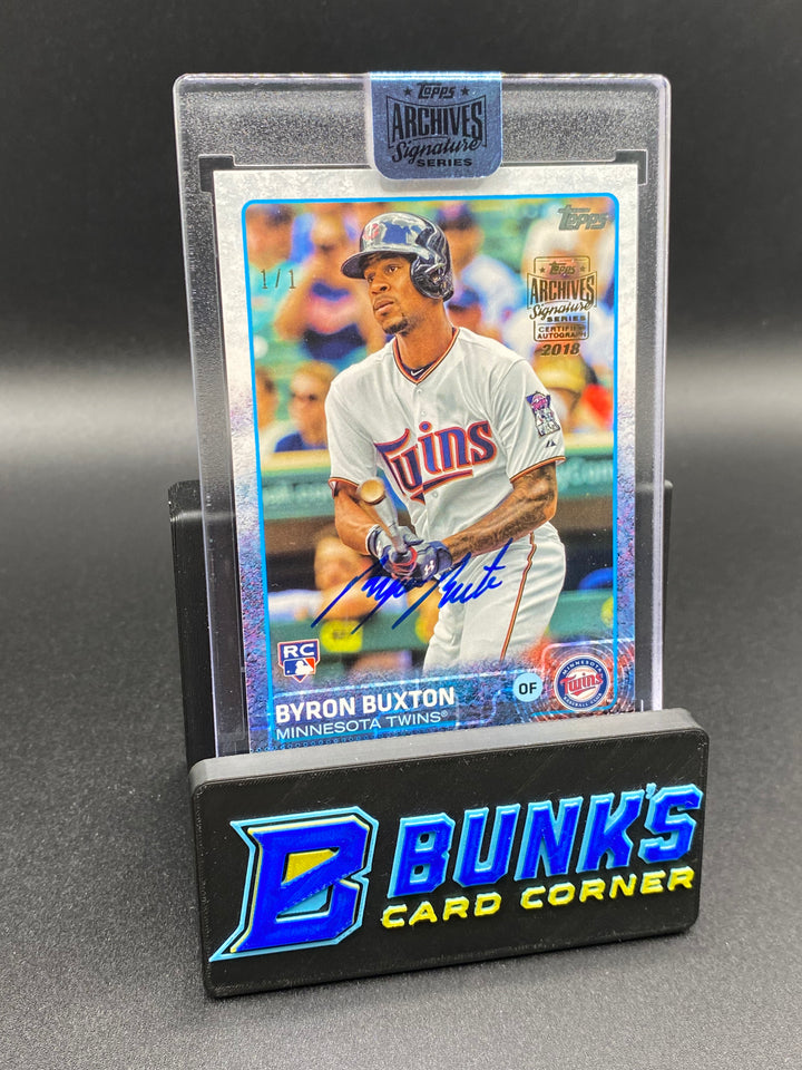 2015 Byron Buxton RC 1/1