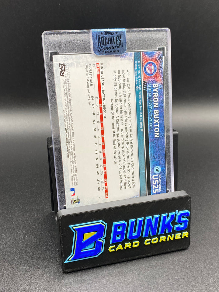 2015 Byron Buxton RC 1/1