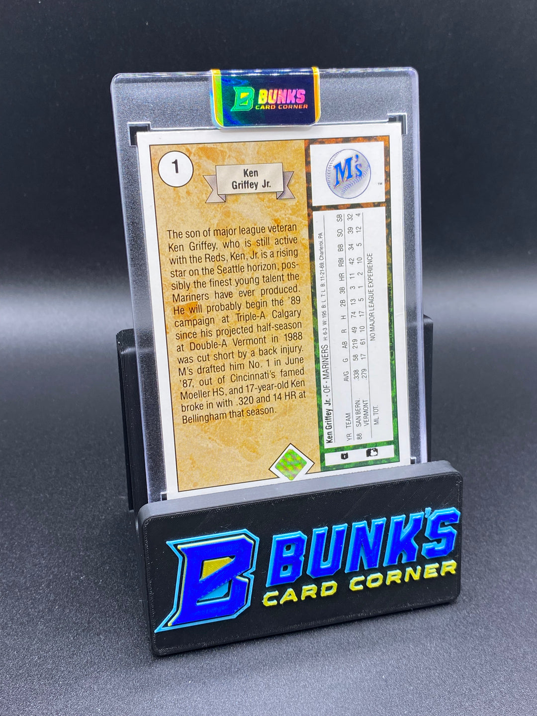 1989 Ken Griffey Jr. HOF RC