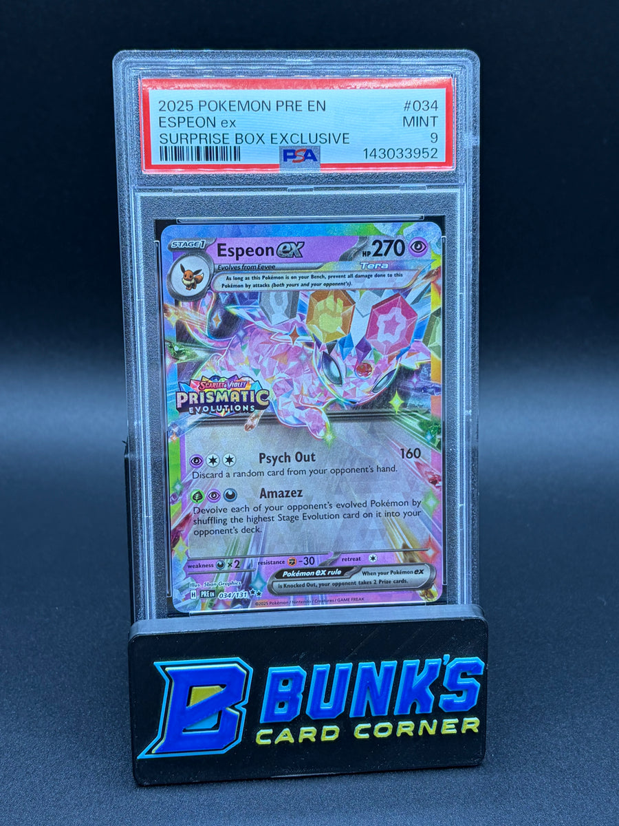 Espeon EX Surprise Box PSA 9