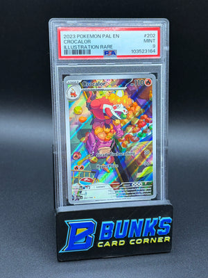 Crocalor Illustration Rare PSA 9
