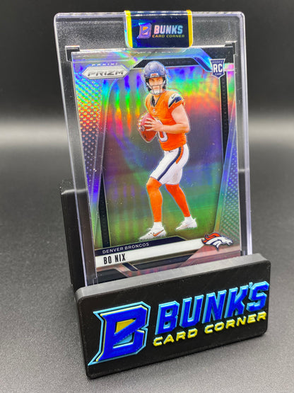 2024 Bo Nix RC Panini Prizm